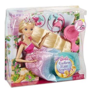 Mattel Barbie Vysoká princezna s dlouhymi vlasy blond