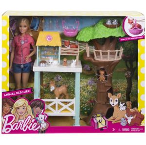 Mattel Barbie Záchranná stanice Lesních zvířátek
