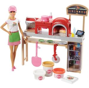 Mattel Barbie Vaření a pečení Pizza herní set s panenkou