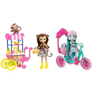 Mattel Enchantimals Herní set na kolech, více druhů
