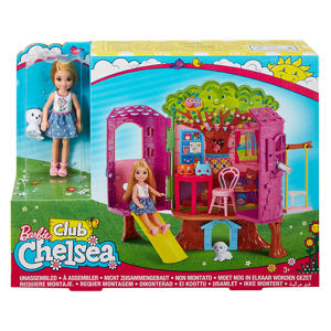 Mattel Barbie Chelsea a domeček na stromě