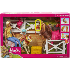 Mattel Barbie Herní set s koníky