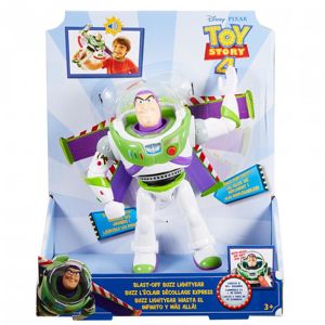 Mattel Toy Story 4: Příběh hraček Buzz se světly a zvukem
