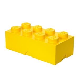 Smartlife LEGO úložný box 8 - žlutá