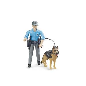 Bruder Figurka - policista, pes