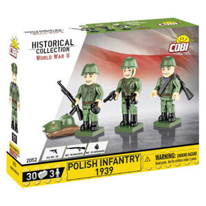 Cobi 3 figurky s doplňky Polská pěchota 1939