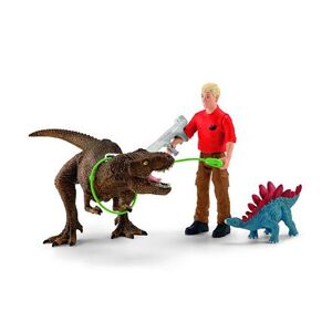 Schleich Útok Tyranosaura Rexe