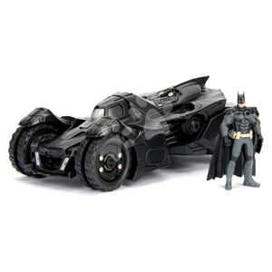 Autíčko Batman Arkham Knight Batmobile Jada kovové s otevíratelným kokpitem a figurkou Batmana délka 22 cm 1:24