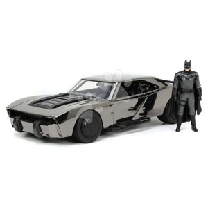Autíčko Batman Batmobile 2022 Comic Con Jada kovové s otevíratelnými dveřmi a figurkou Batmana délka 19 cm 1:24