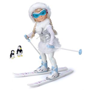 Panenka Nancy lyžařka