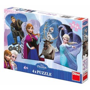Dino Walt Disney Frozen a přátelé 4x54 dílků