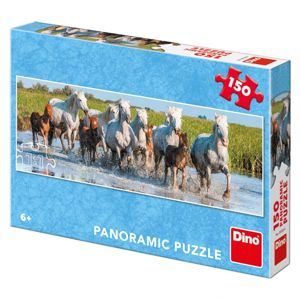 Dino puzzle Camargští koně 150 dílků panoramicuzzle