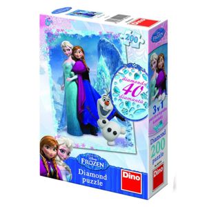 Dino puzzle Walt Disney Frozen diamond 200 dílků