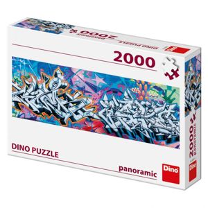 Dino Grafitti 2000 dílků panoramic