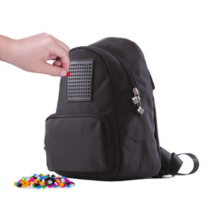 PIXIE CREW teenage batůžek černý  + Brožurka kreativních nápadů + 65 malých různobarevných pixelů