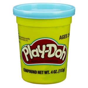Play-Doh Samostatné tuby - Modrá,