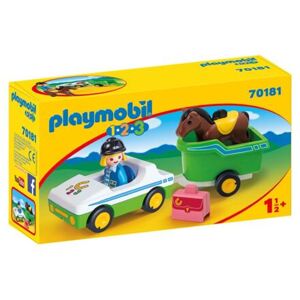 Playmobil Auto s přepravníkem na koně