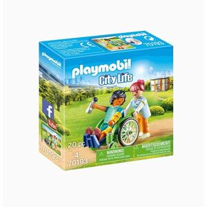 Playmobil Pacient na invalidním vozíku
