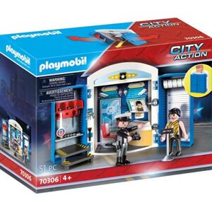Playmobil Hrací box "Policejní stanice"