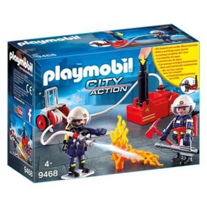 Playmobil Hasiči s vodním čerpadlem