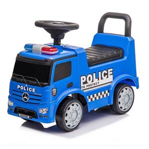 Baby Mix Dětské odrážedlo se zvukem Mercedes POLICE modré