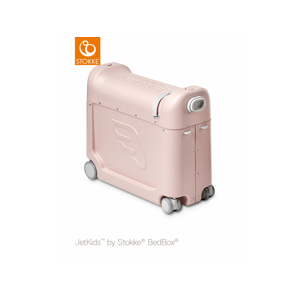 Stokke JetKids™ BedBox® - dětské zavazadlo s lůžkem, Pink Lemonade