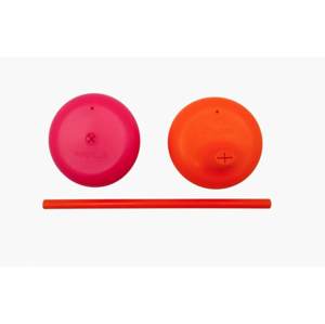 B.BOX Univerzální silikonová víčka - růžová/oranžová