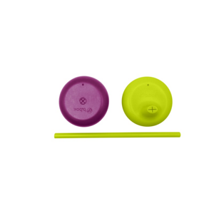 B.BOX Univerzální silikonová víčka - fialová/zelená