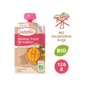 BabyBio mango bezový květ 120 g