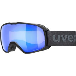 Uvex Xcitd CV - black matt/mirror blue colorvision green (S2)
