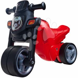 Odrážedlo motorka Sport Balance Bike Red BIG se zvukem široká dvojitá gumová kola červené od 18 měsíců