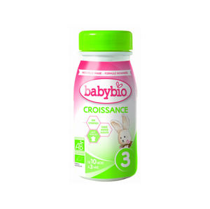 BabyBio Kojenecké mléko Croissance 3 tekuté 25cl