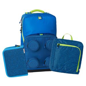LEGO Blue/Navy Signature Maxi Plus - školní batoh, 3 dílný set