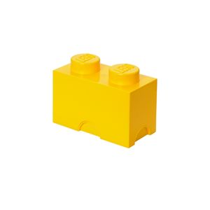LEGO úložný box 2 - žlutá