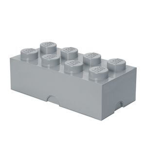 LEGO úložný box 8 - šedá