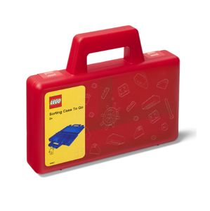 LEGO úložný box TO-GO - červená