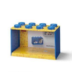 LEGO Brick 8 závěsná police - modrá