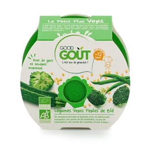 Good Gout BIO Brokolice, cuketa a zelené fazolky s tarhoňou 220 g