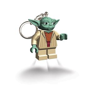 LEGO Star Wars - Yoda svítící klíčenka - balení obsahuje baterie