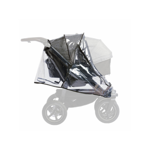 TFK DUO2 raincover stroller, pláštěnka na kočárek pro jedno sportovní sezení