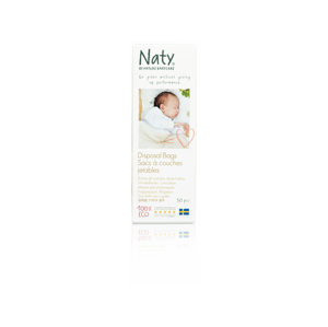 Naty Sáčky na plenky Nature Babycare bez vůně (50 ks)