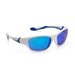 KOOLSUN sluneční brýle SPORT – Bílá / Modrá 6+