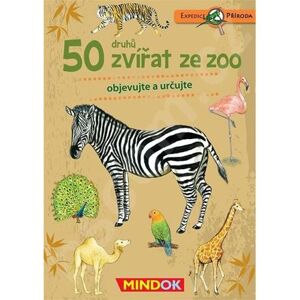 MINDOK Expedice příroda: 50 druhů zvířat ze ZOO