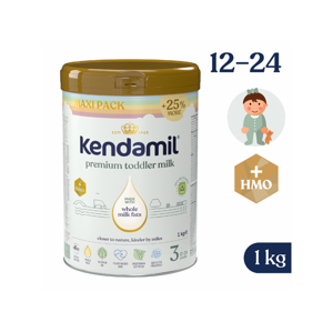 Kendal Nutricare Kendamil Premium 3 HMO+ (1 kg), duhové XXL balení