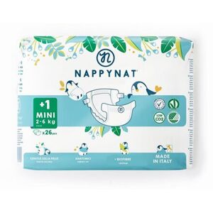Nappynat Plenky natural care Mini 2 - 6 kg (26 ks)