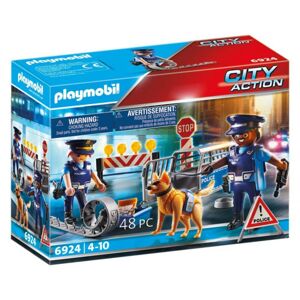 Playmobil Policejní zátaras