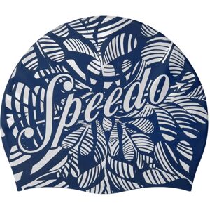 Speedo Logo Placement - ammonite blue/white