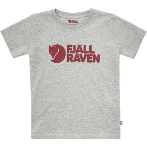 Fjallraven Kids Fjallraven Logo T-shirt - Grey-Melange 122