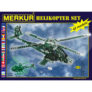 Stavebnice Merkur - Helicopter set