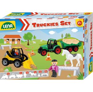 Lena Truckies Set farma, okrasný kartón